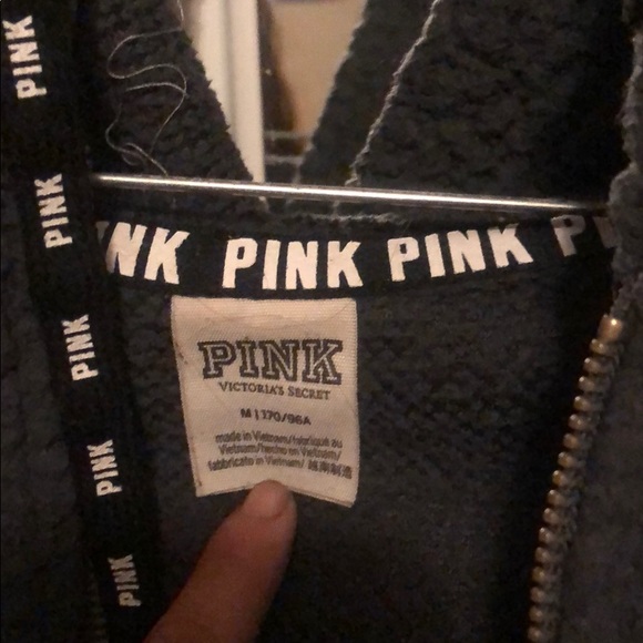 Pink Sherpa hoodie - Picture 4 of 4